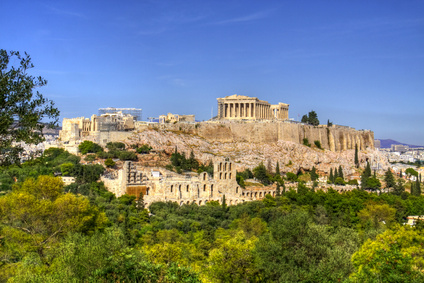 Die Akropolis - das Wahrzeichen von Athen (Griechenland)